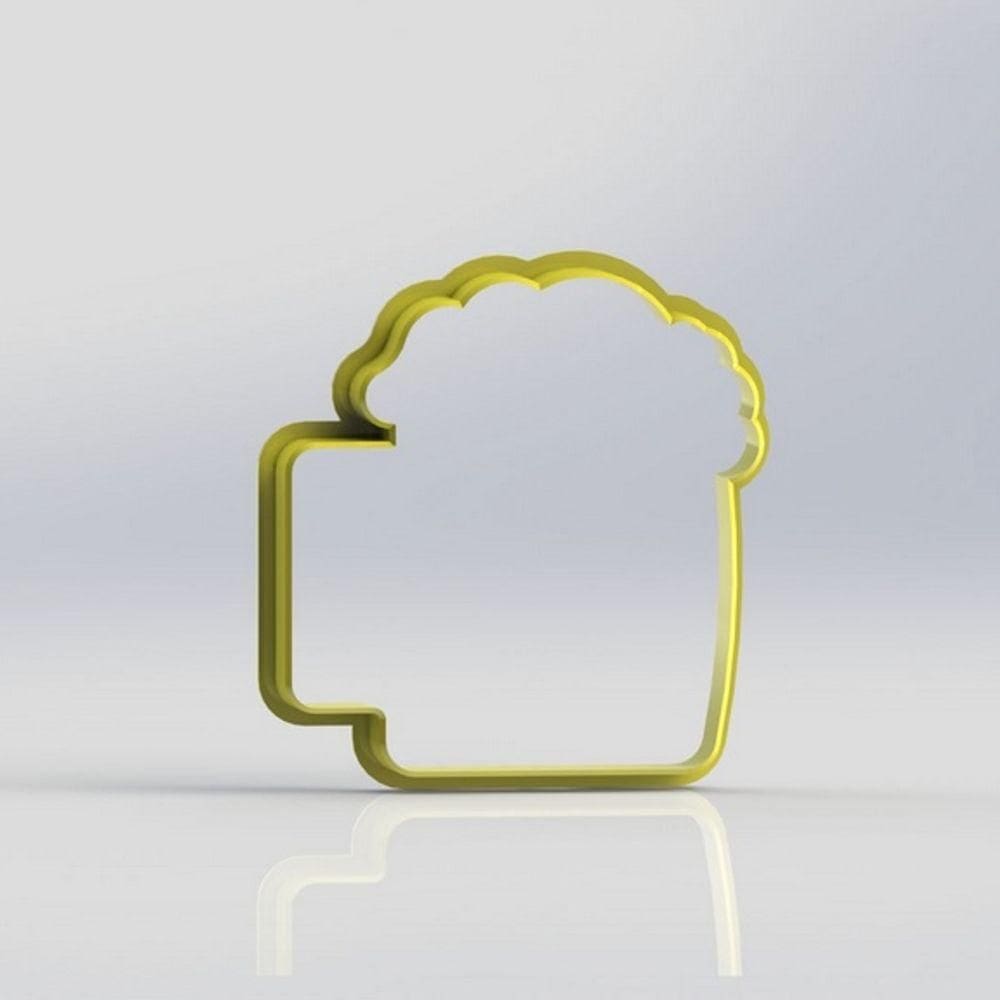 Cortador Caneca de Chopp Mod 2 Tamanho 8cm