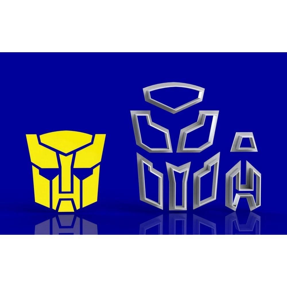 Cortador Transformers - Autobot Tamanho 5 Cm
