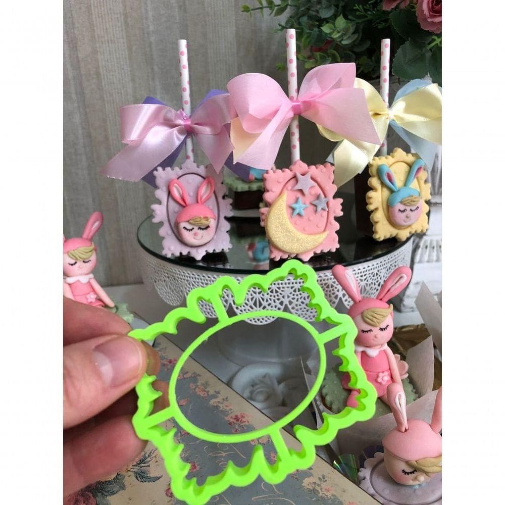 Cortador Moldura Espelho Mod 2 3d Tamanho 8cm