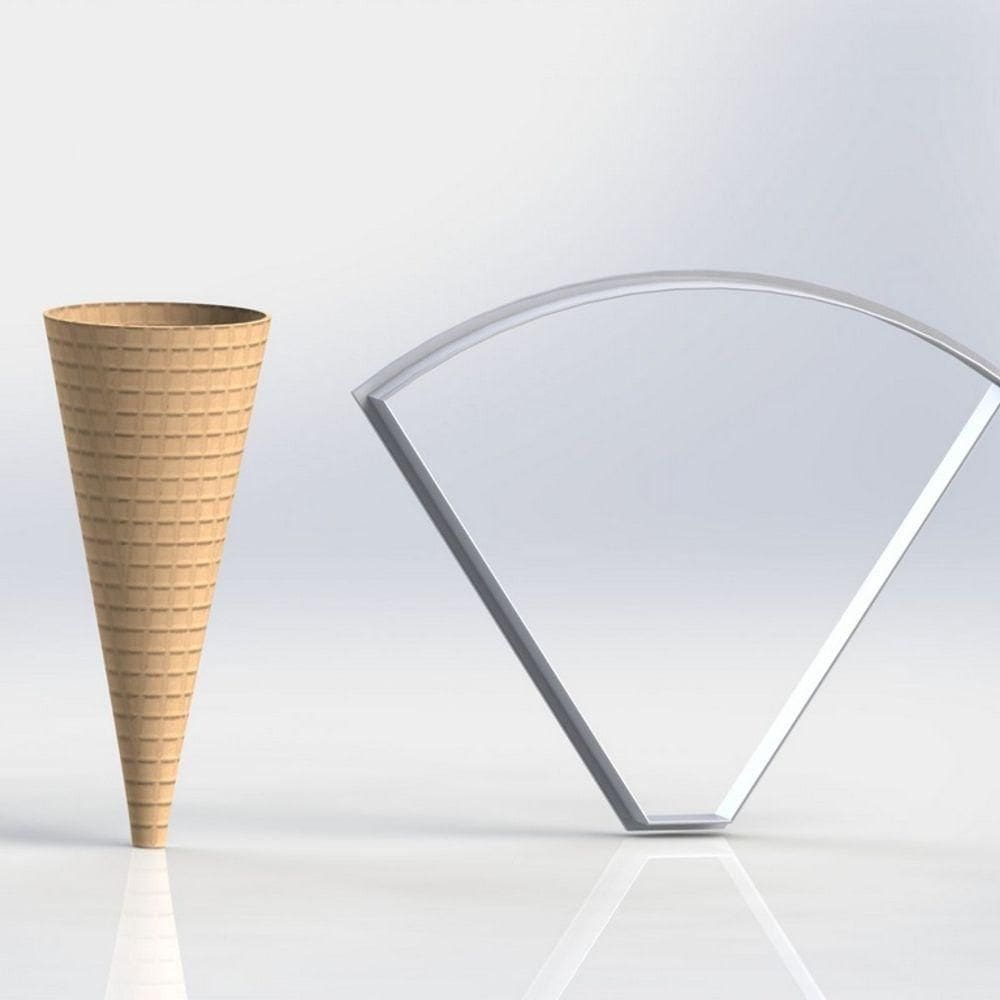 Cortador Cone 13 X 10 Tamanho 13cm