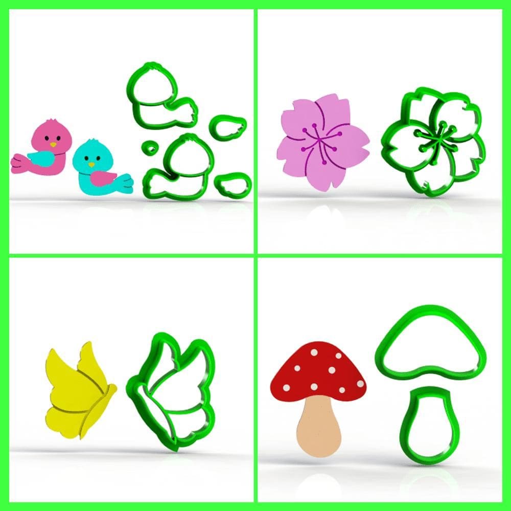 Cortador Kit Jardim Encantado Mod 3