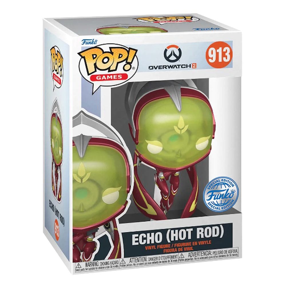 Funko Pop! Games Overwatch 2 Echo Hot Rod 913