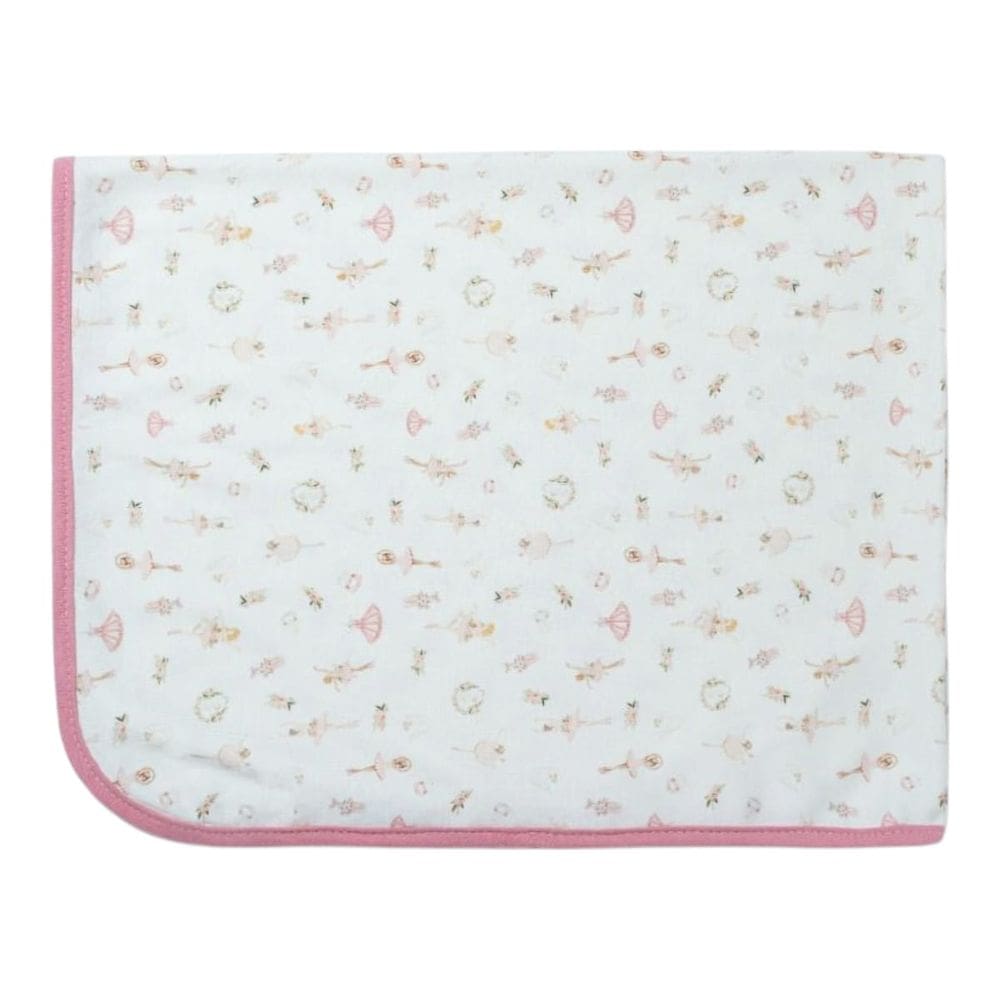 Cueiro Bebê Estampado Suedine Menina Made of Magic Rosa- Hug