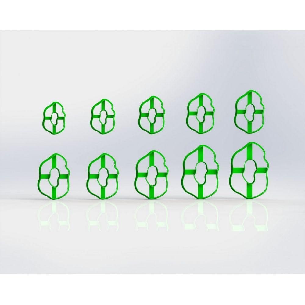 Cortador Polymer Clay Mod 35 Tamanho 6,5 Cm