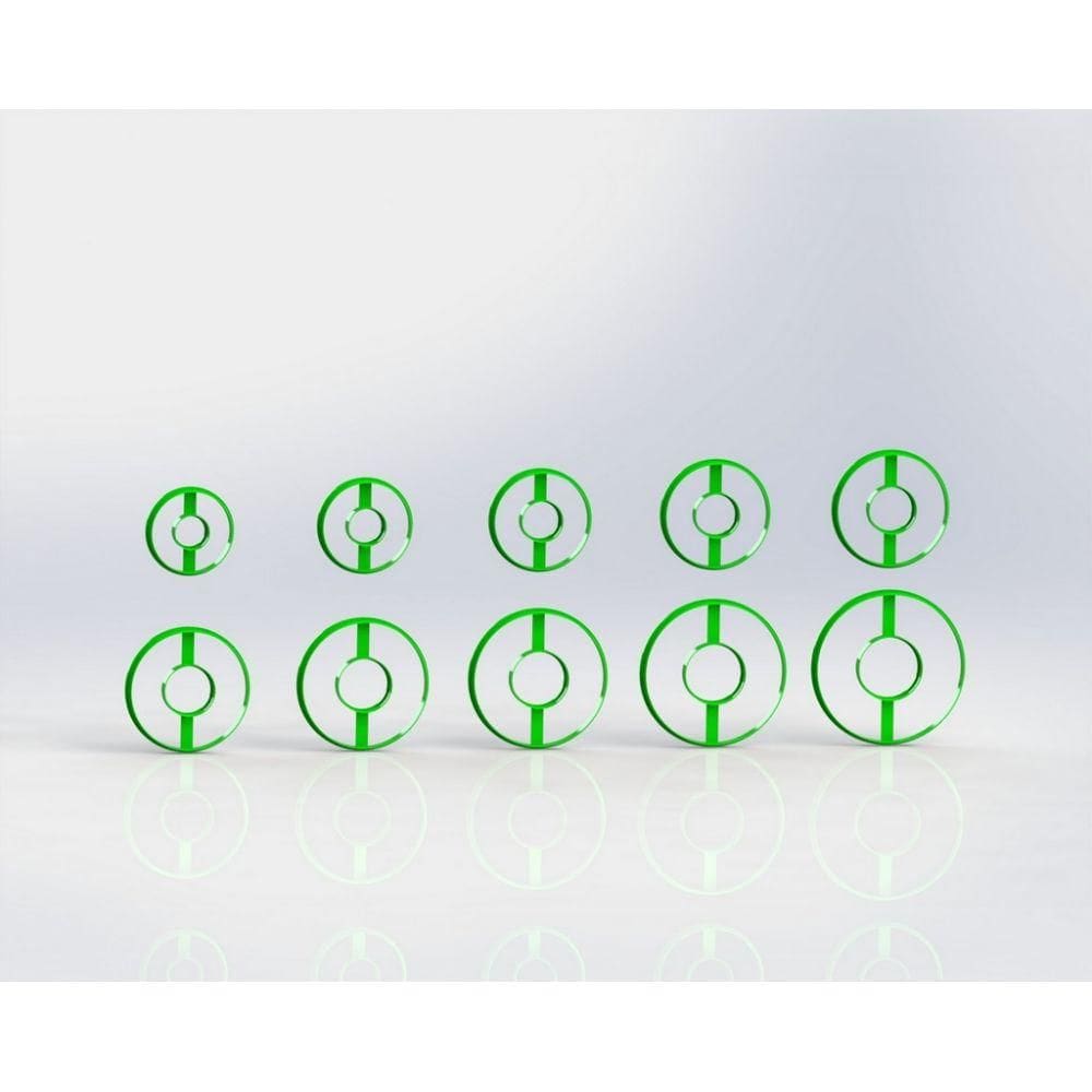 Cortador Polymer Clay Mod 57 A Tamanho 6 Cm