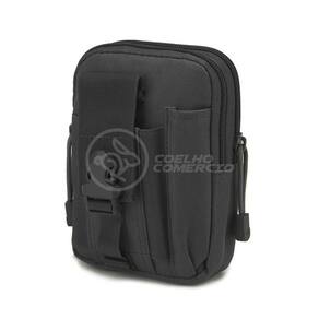 Bolsa Preta Kit Ferramentas De Camping Acessórios