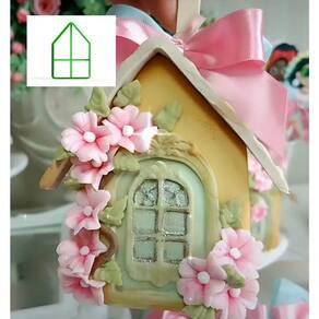 Cortador Casinha Casa Pão De Mel (forma Porto Formas 49) Tamanho 9,5 Cm