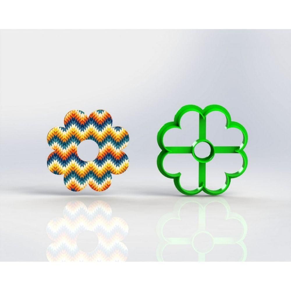 Cortador Polymer Clay (mod 66) Tamanho 6 Cm