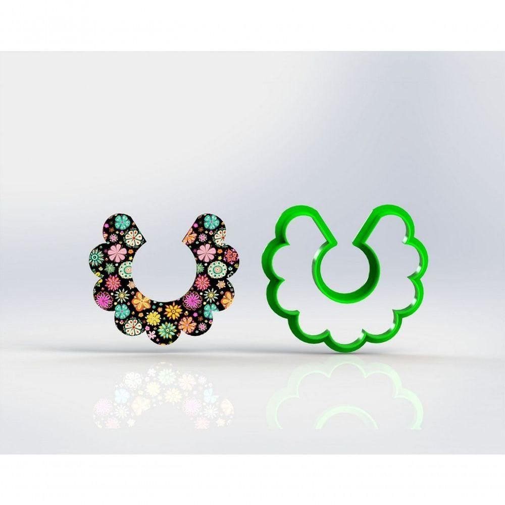 Cortador Polymer Clay (mod 68) Tamanho 6,5 Cm