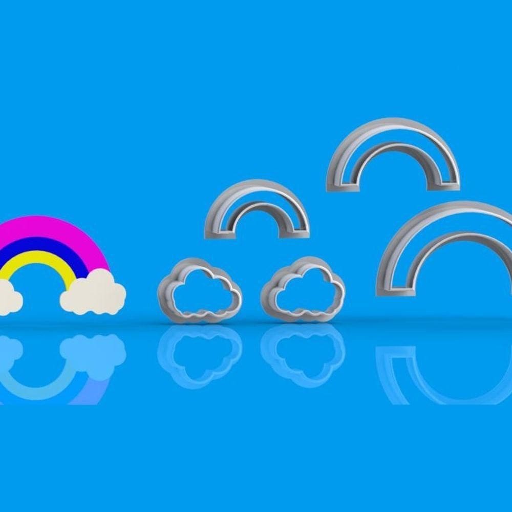 Cortador Arco-íris Tamanho 5 Cm