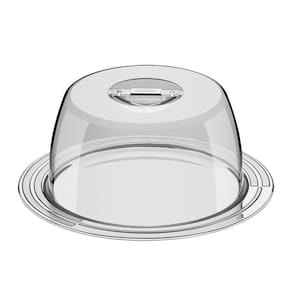 Porta-queijo Tramontina Ciclo Em Aço Inox 25 Cm 2 Peças
