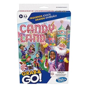 Jogo Candy Land F8259 - Grab &go - Hasbro Unica Jogo Candy Land F8259 - Grab &go - Hasbro