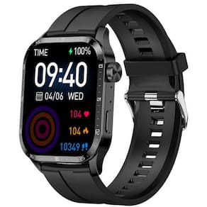 Relógio Inteligente Chamada Bluetooth Pulseira De Fitness Ip68 Preto