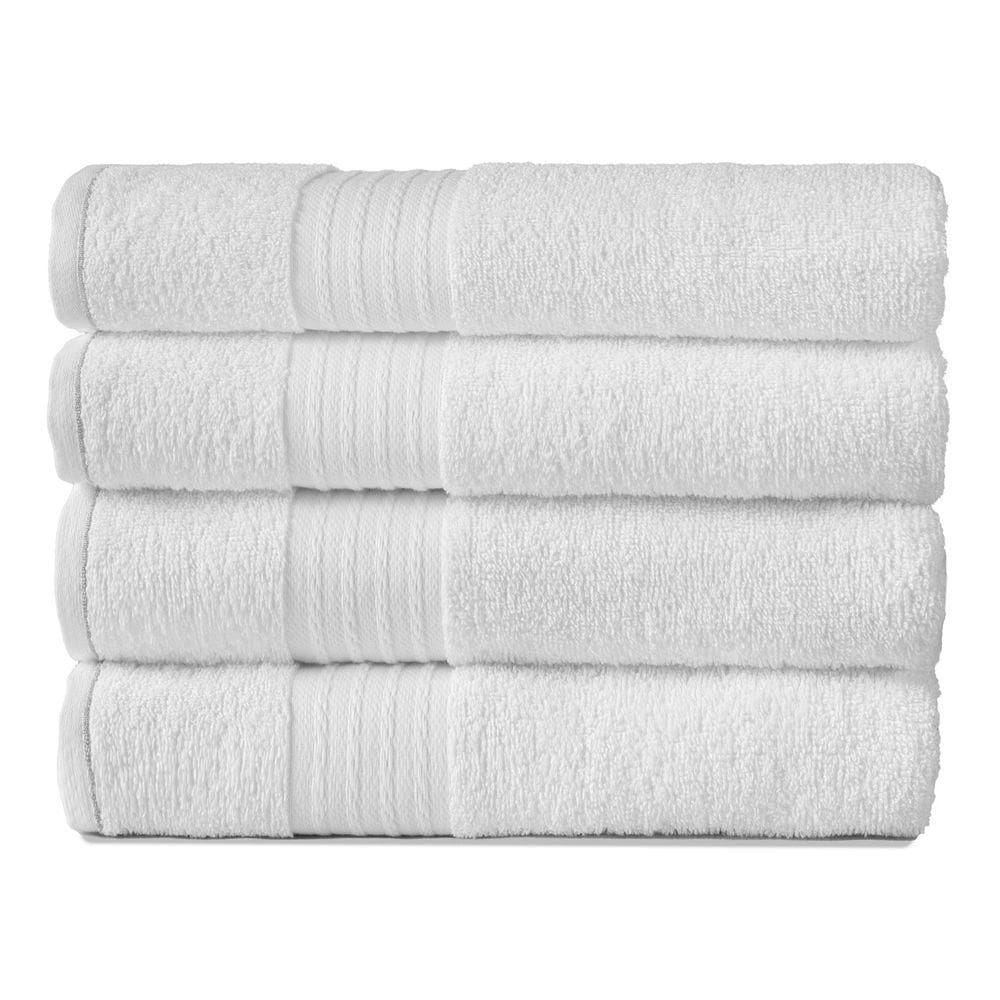 Kit 3 Toalhas Banhão Gigante Para Hotel Grossa - Nobre - Branco