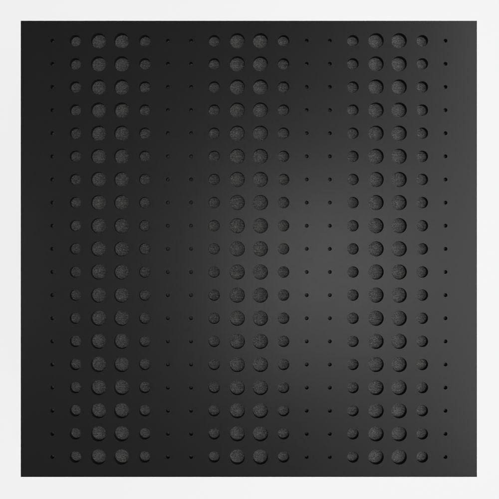 Painel Acústico Absorvedor Decorativo 60x60mm Maestra Preto