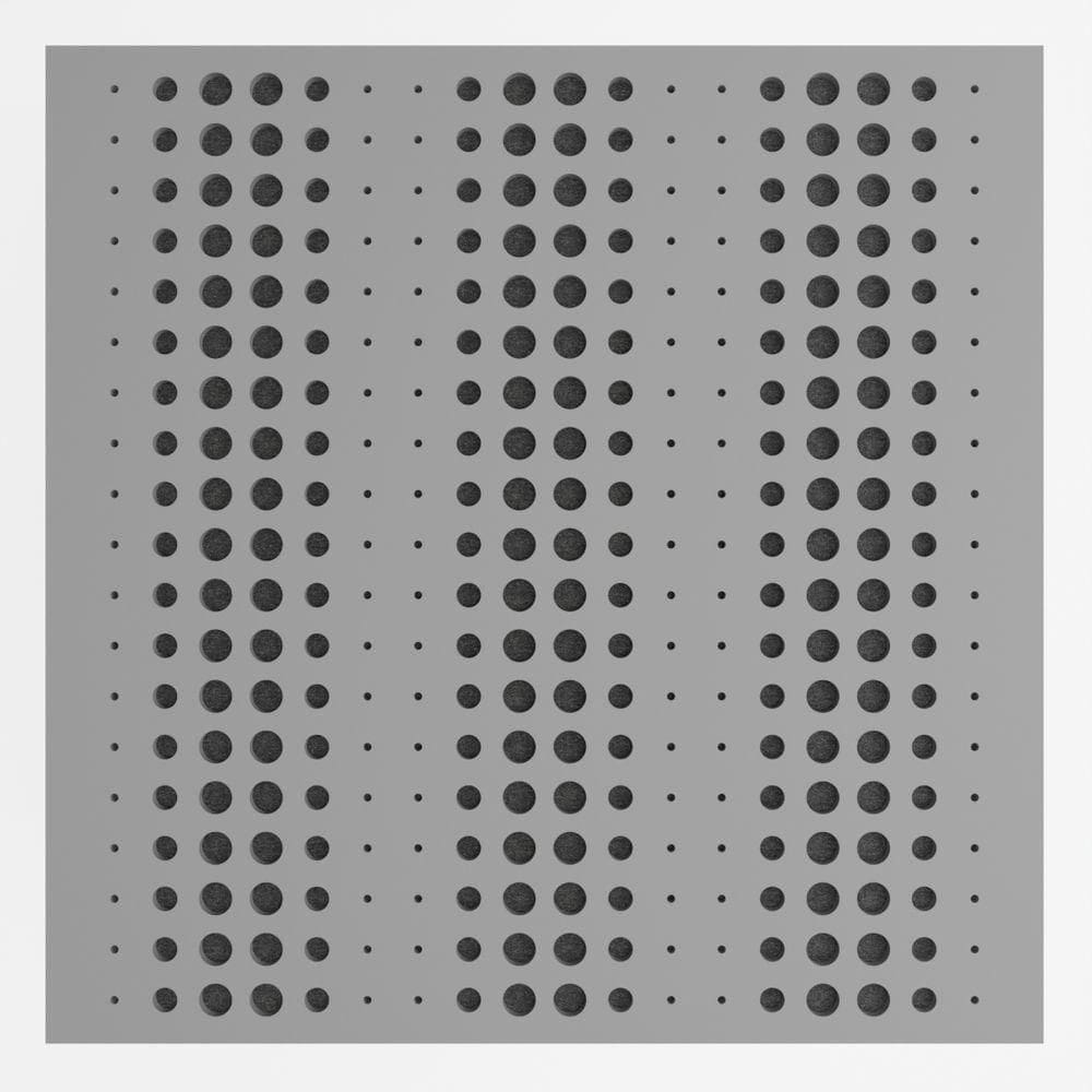 Painel Acústico Absorvedor Decorativo 60x60mm Maestra Cinza