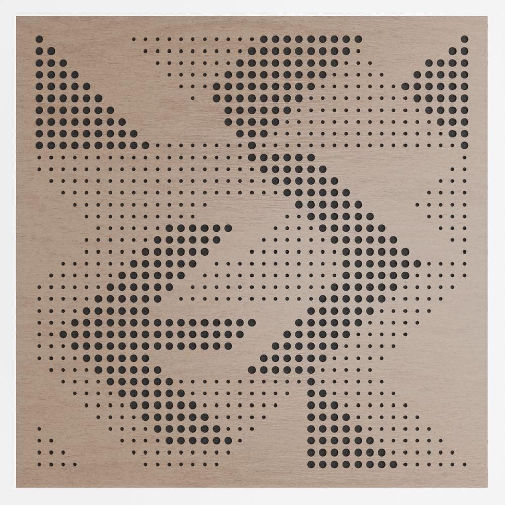 Painel Acústico Absorvedor Decorativo 60x60mm Maestra Nogal