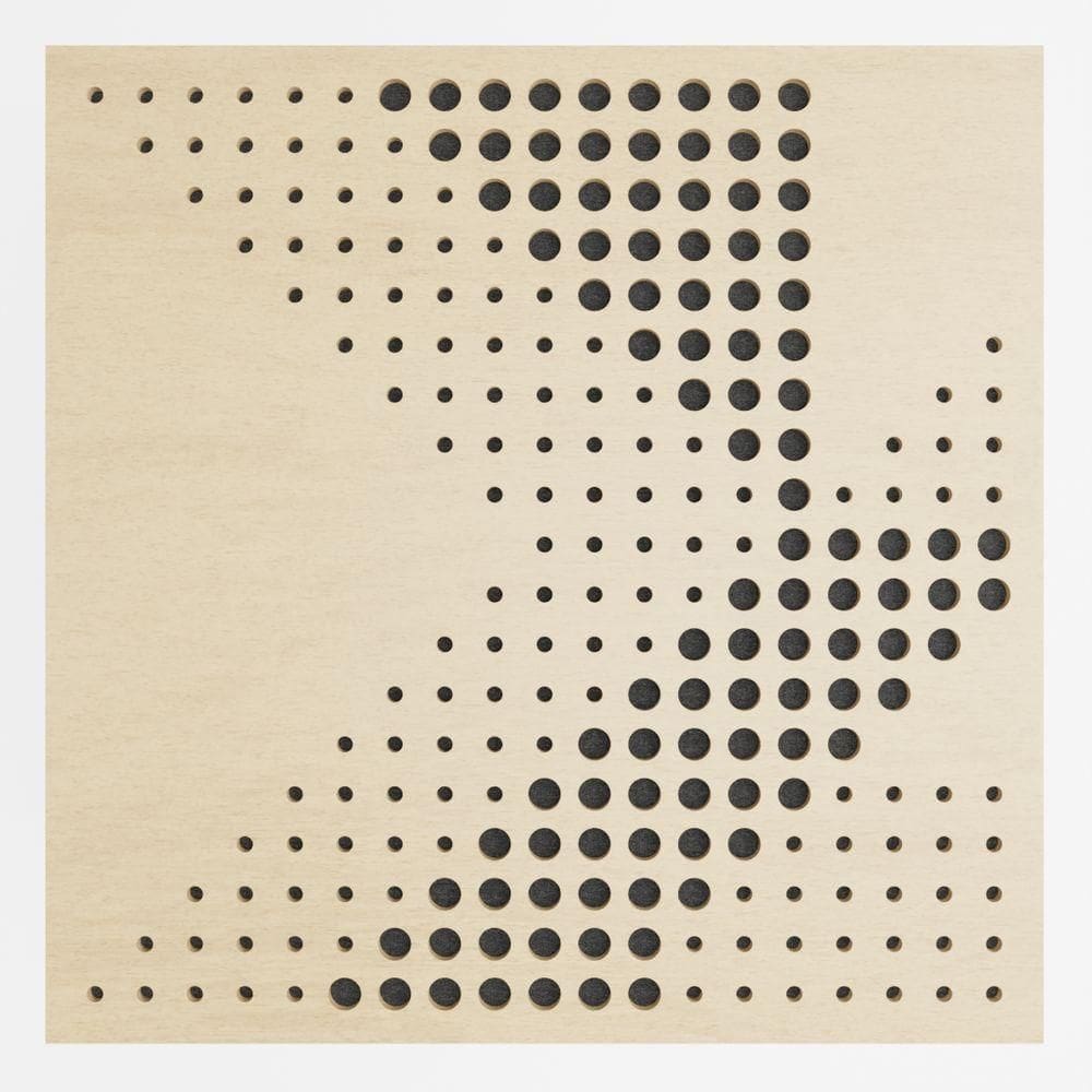 Painel Acústico Absorvedor Decorativo 60x60mm Maestra Carvalho