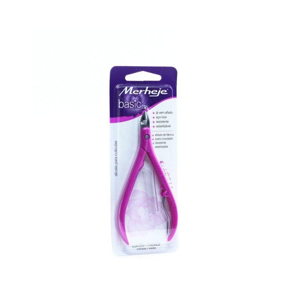 Merheje Alicate Cutícula Rosa
