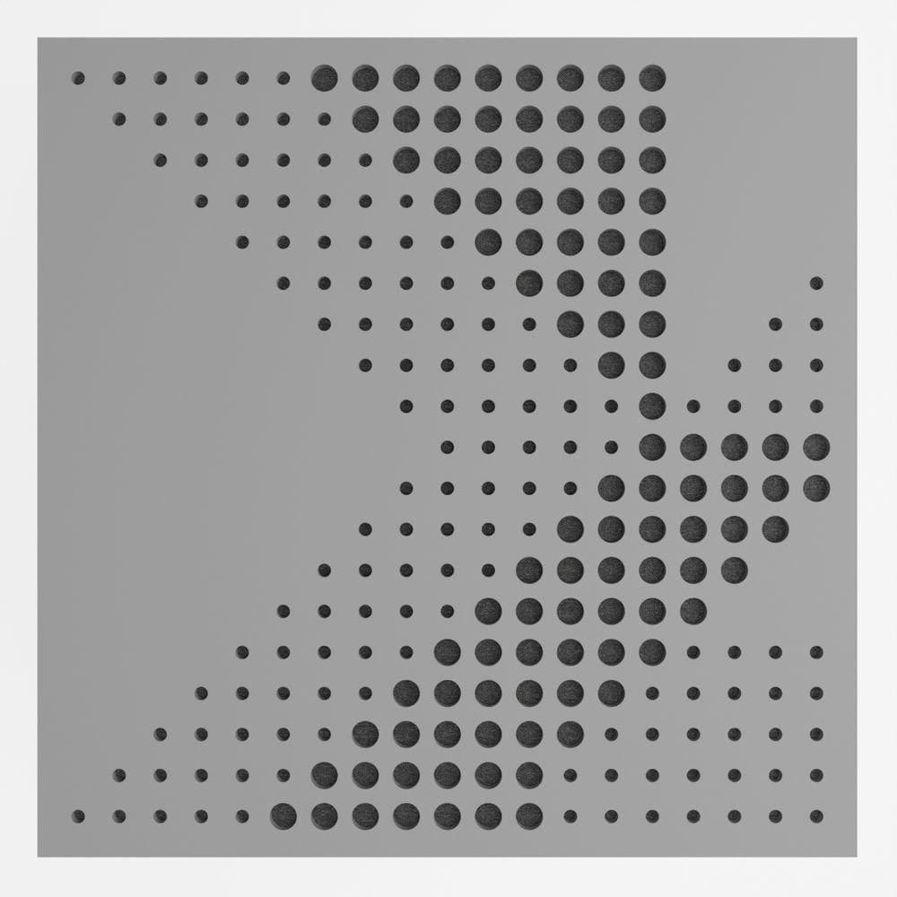 Painel Acústico Absorvedor Decorativo 60x60mm Maestra Cinza