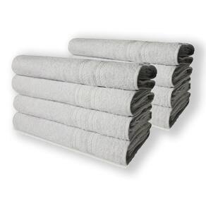 Kit 8 Toalhas De Banho Itália Soft 100% Algodão 430g/m 80x150cm - Branco