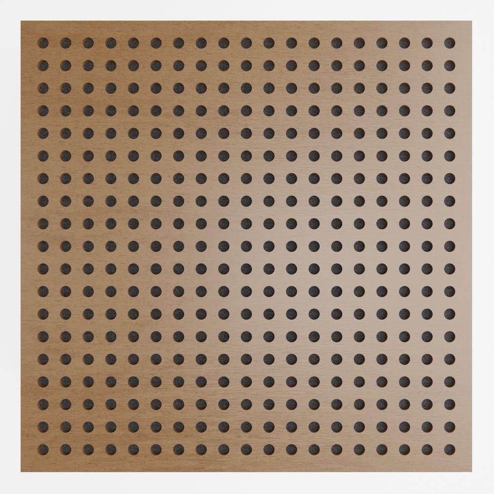 Painel Acústico Absorvedor Decorativo 60x60mm Maestra Freijó