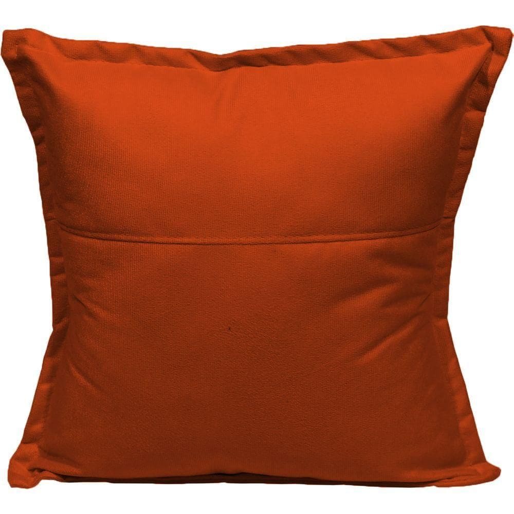 Almofada 42,5x42,5 Suede Cores - Terracota, Suede