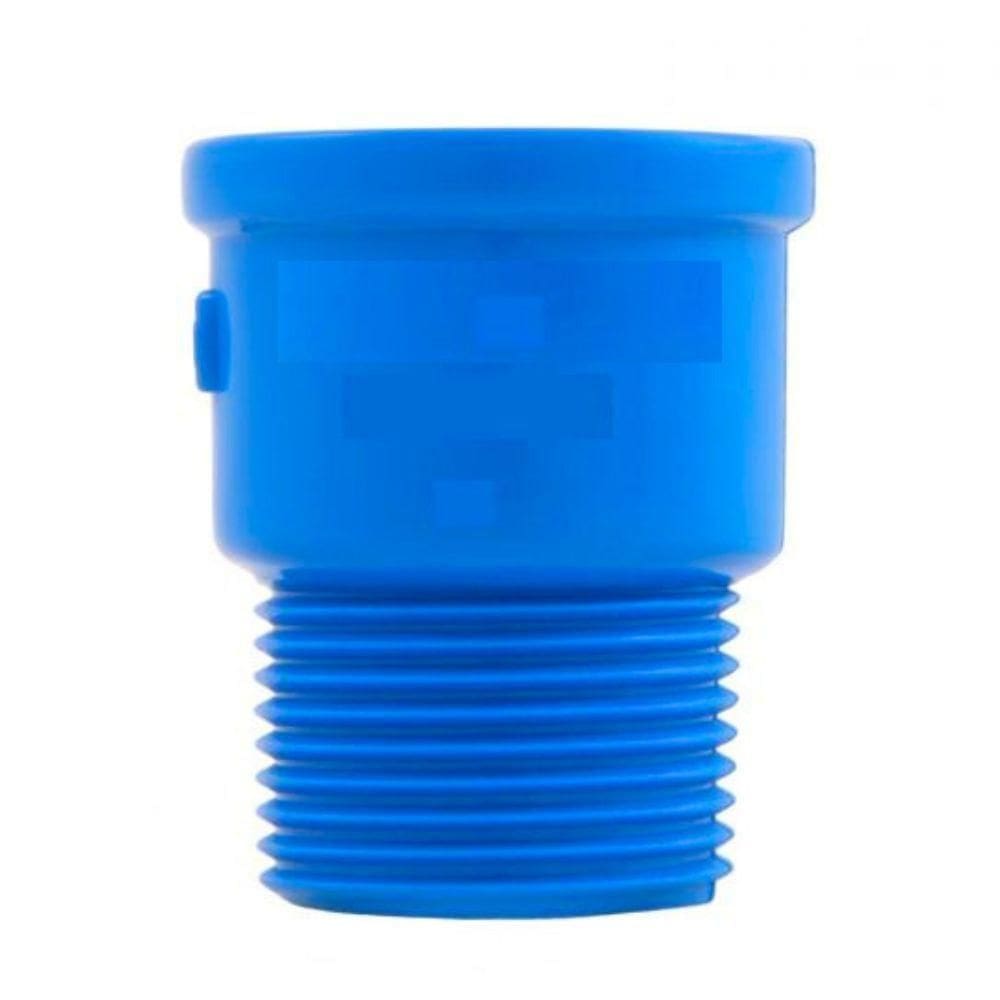Adaptador 20mm X 1-2&quot; Irrigação Azul Amanco Kit 02 Unid