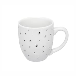 Caneca Em Porcelana Formiguinha 300ml Haüskraft