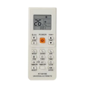 Controle Remoto Universal para Ar Condicionado KT-9018E HIATSU 6000 em 1 KT-9018E