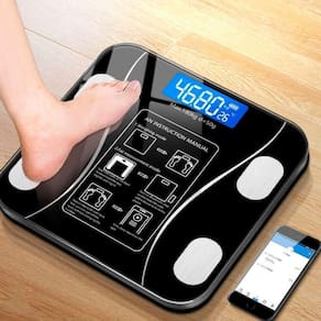 Balança Inteligente Bioimpedância Digital Bluetooth