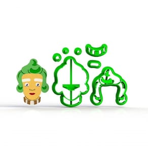 Cortador Wonka Umpalumpa Modular Tamanho 6 Cm