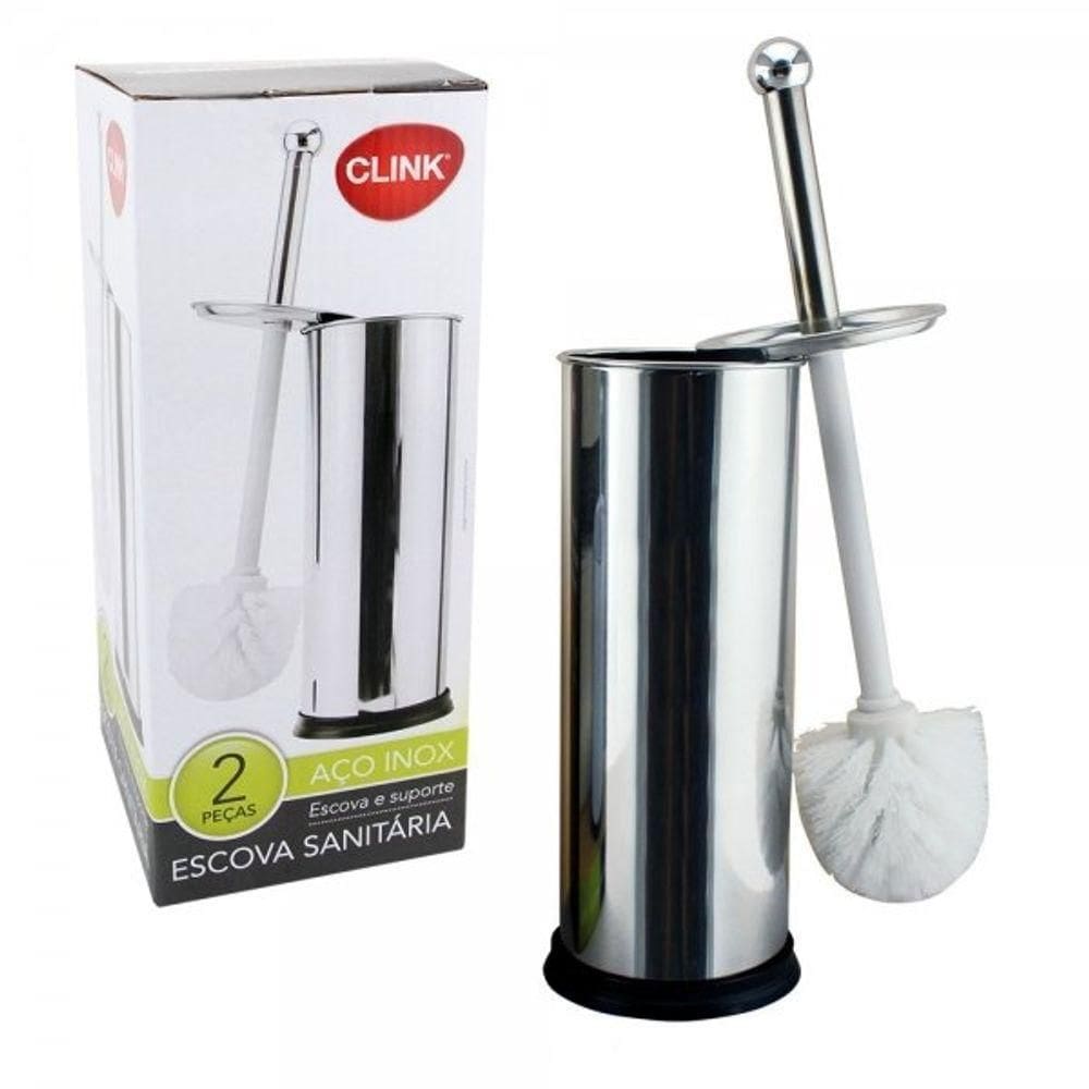 Escova Sanitária Base Aço Inox - Clink