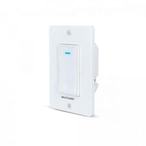 Interruptor Inteligente 1 Tecla Wi-Fi Se235 Branco Multilaser