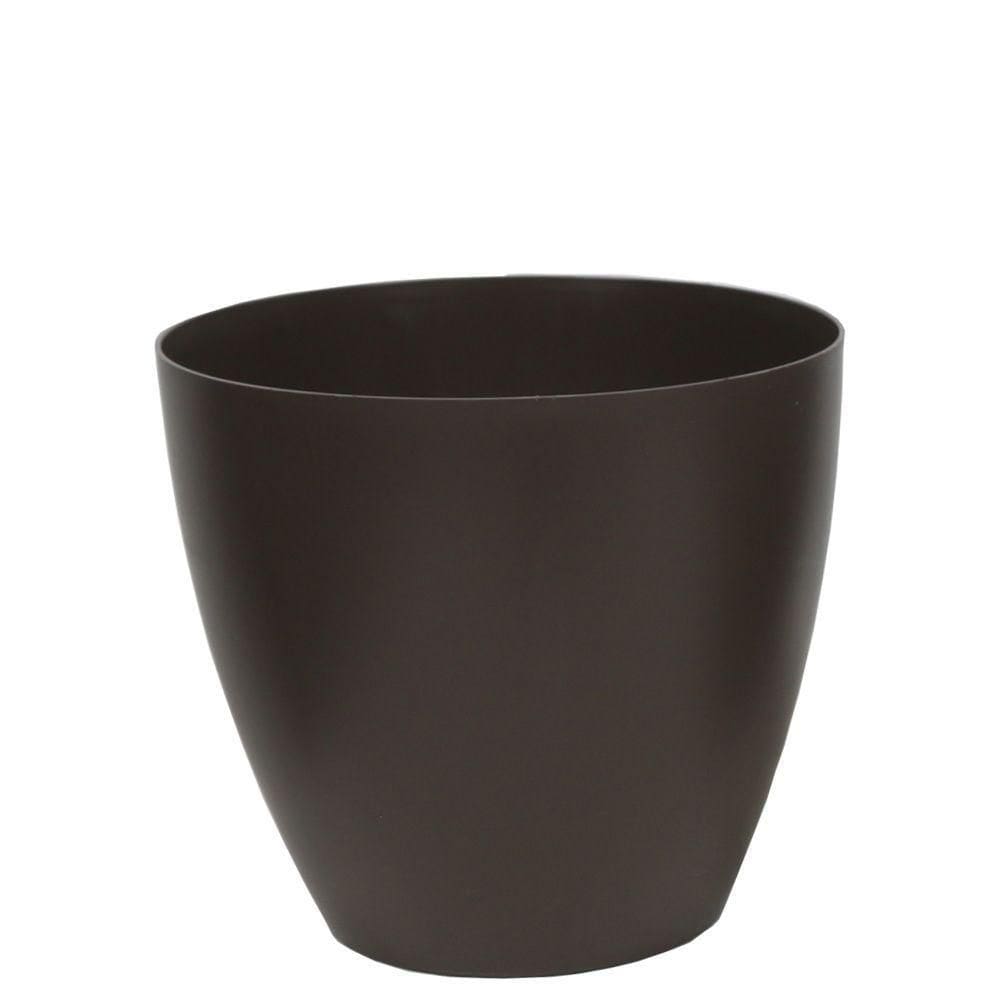 Vaso Bagé 16 X 15 Cm Cor 34 - Taupe