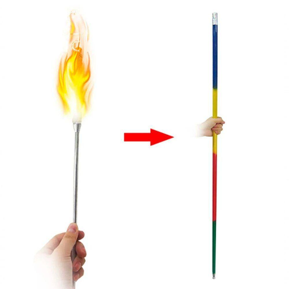 Mágica Bengala Em Chama Fogo Flaming Torch