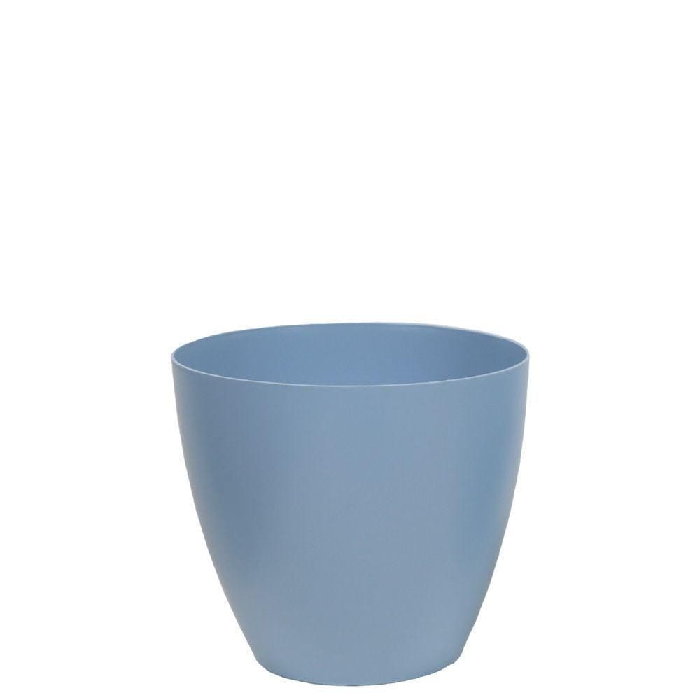 Vaso Bagé 12 X 11 Cm Cor 72 - Azul Vintage