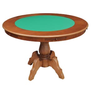 Mesa de Jogos 6 Lugares com Gavetas e Porta Copos
