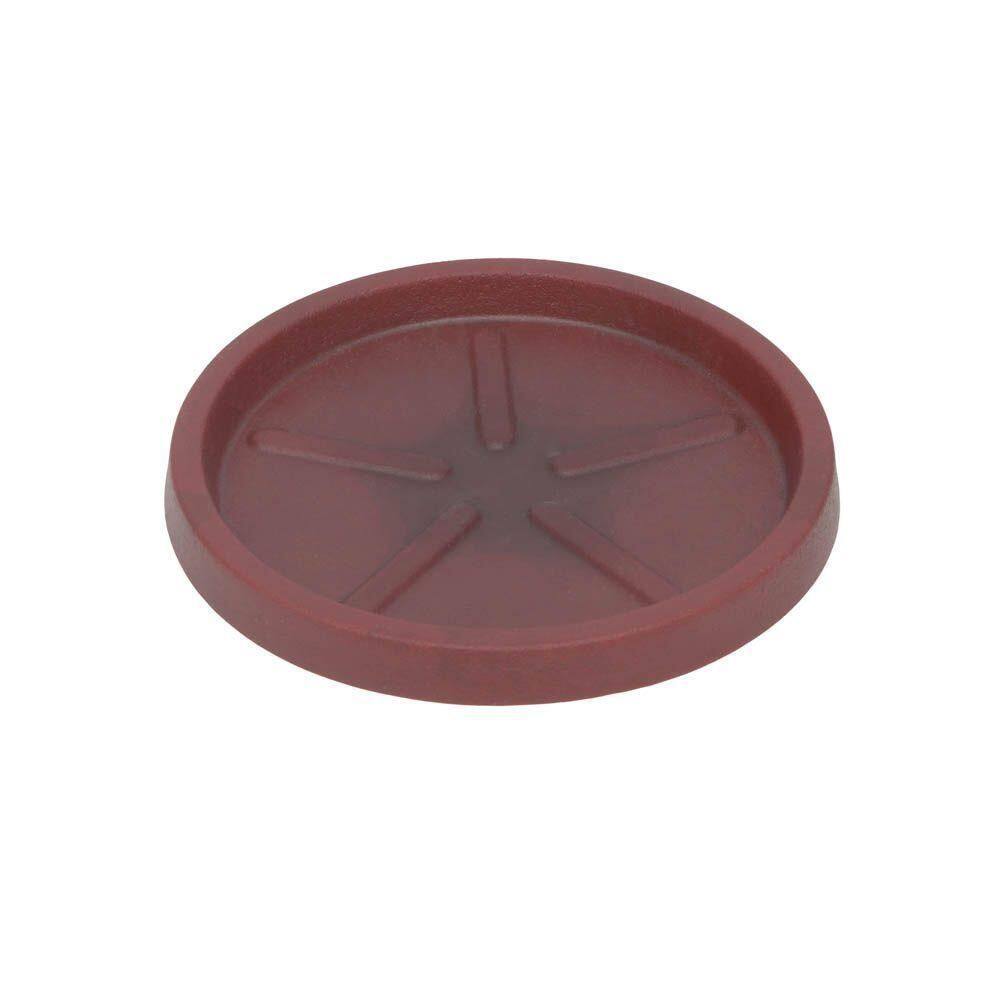 Base Redonda 28 X 3 Cm Cor 32 - Antique Vermelho