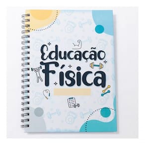 Caderno Universitário 100fls Educação Física Profissões Cor Educação Física