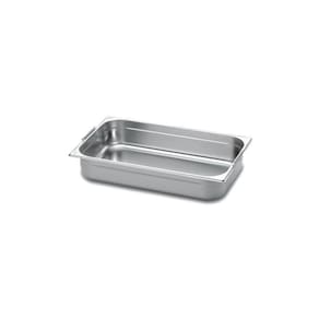Cuba Gastronômica 1/1 Em Aço Inox Com Alças Móveis Profundidade 150 Mm - Aço 304