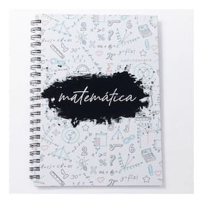 Caderno Universitário 100fls Matemática Profissões Cor Matemática