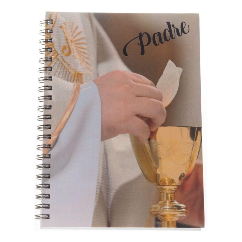 Caderno Capa Dura Universitário 1 Matéria Padre Cor Padre