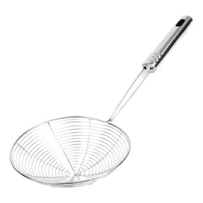 Escumadeira Fritura Aço Inox 38x20cm Stainless
