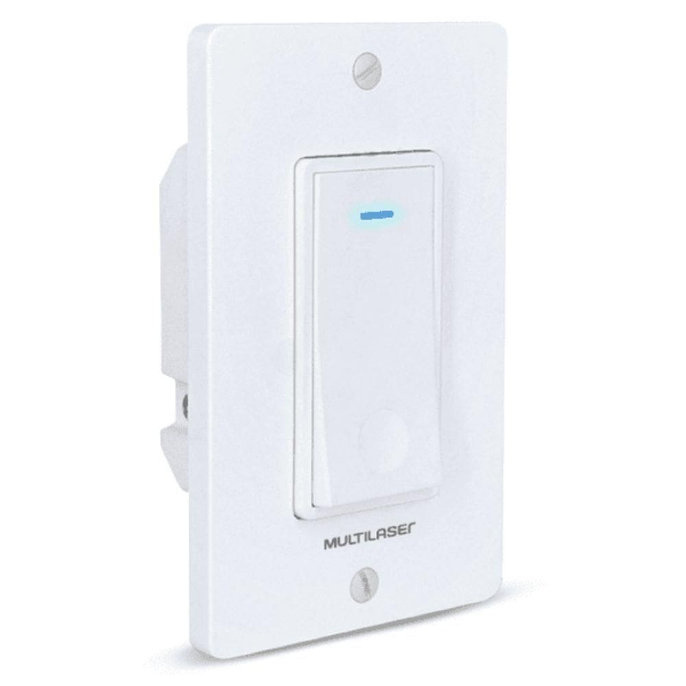 Interruptor Inteligente Wi-fi Mltilaser Liv