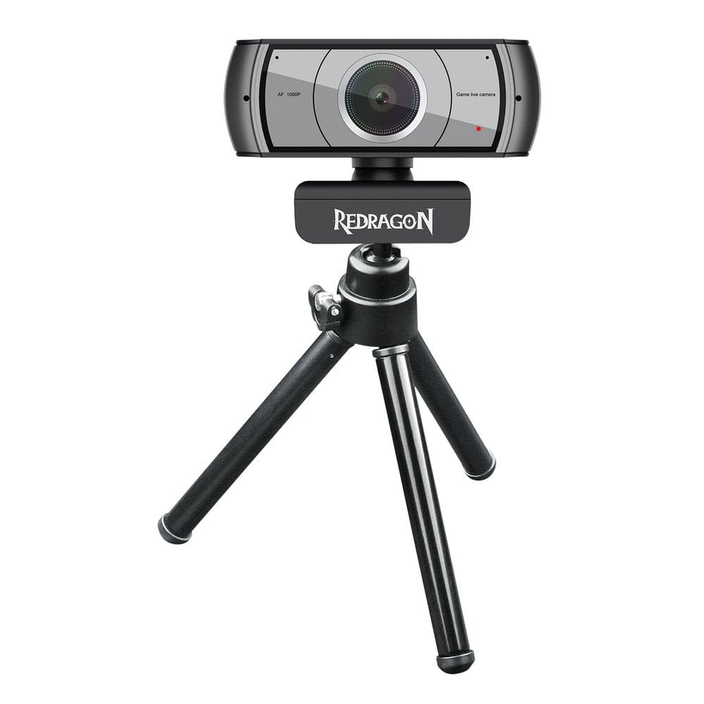 Câmera Web Redragon Apex Full Hd 30fps Cor Preto