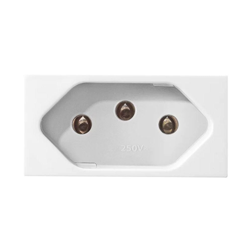 Modulo Tomada 2p+t 20a Branco Soprano Soprano