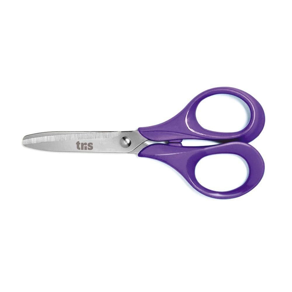 Tesoura Escolar Tris 13cm Roxo