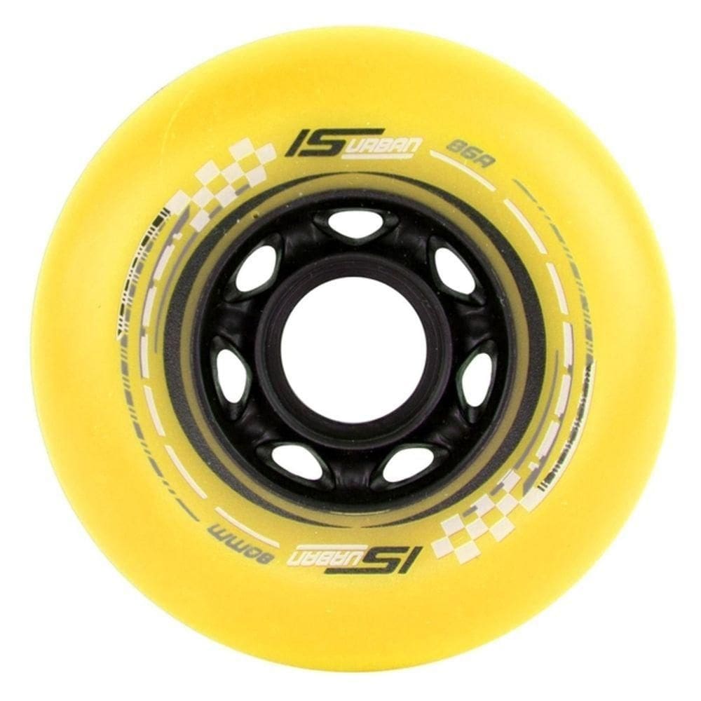 Roda Para Patins 80mm Is Cor Amarelo (jg C 4)