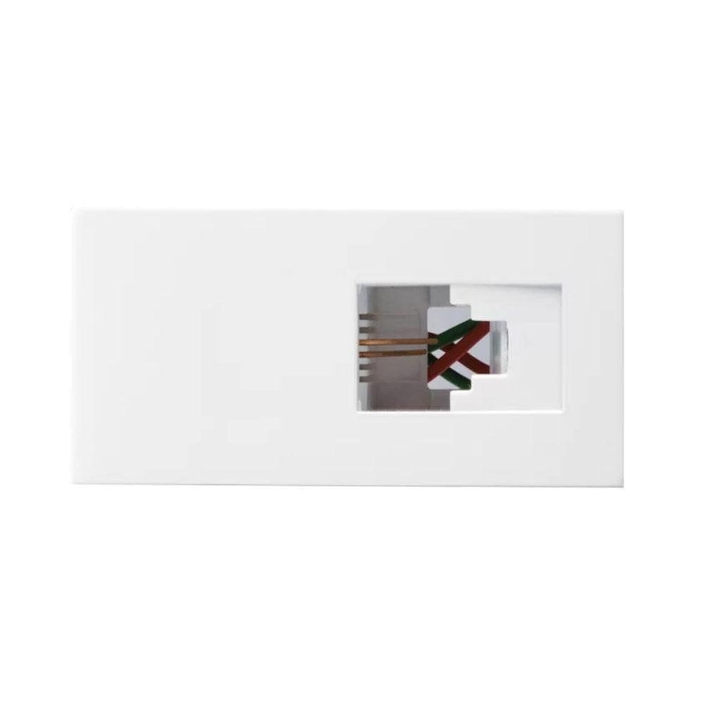 Modulo Tomada Rj11 Branco Revita Soprano